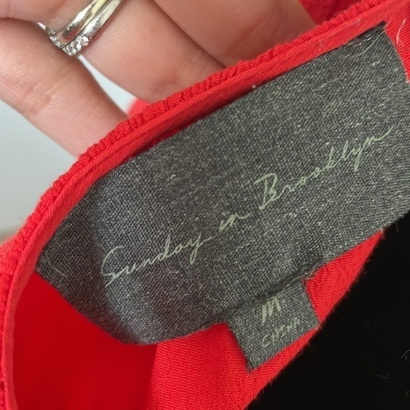 Anthropologie Sunday In Brooklyn Tiered Peasant Dress 0001 - Picture 9 of 12